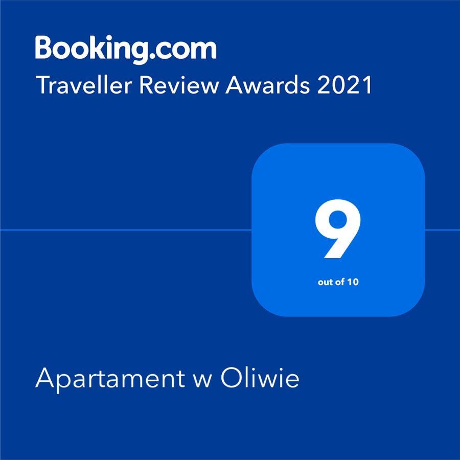 Apartament Apartament w Oliwie Gdańsk Zewnętrze zdjęcie